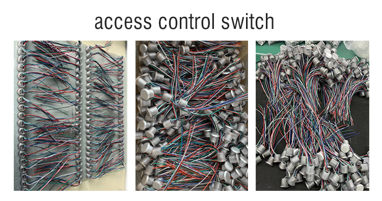 Exit Button Switches With LED