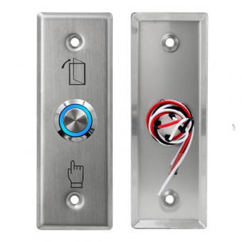 Stainless Steel Push to Exit Lock Release Button, Door Access