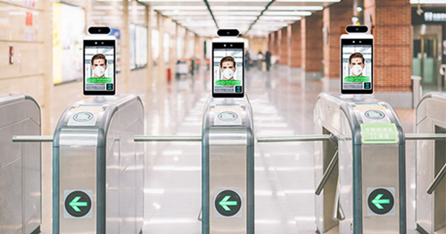 Face recognition time attendance access control machine without queuing