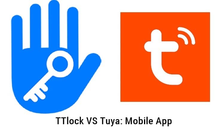 What is the difference between Tuya App and TTlock App?