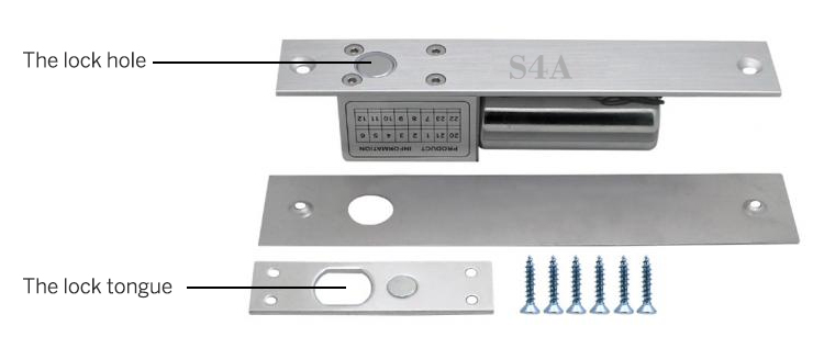 Electric mortise lock