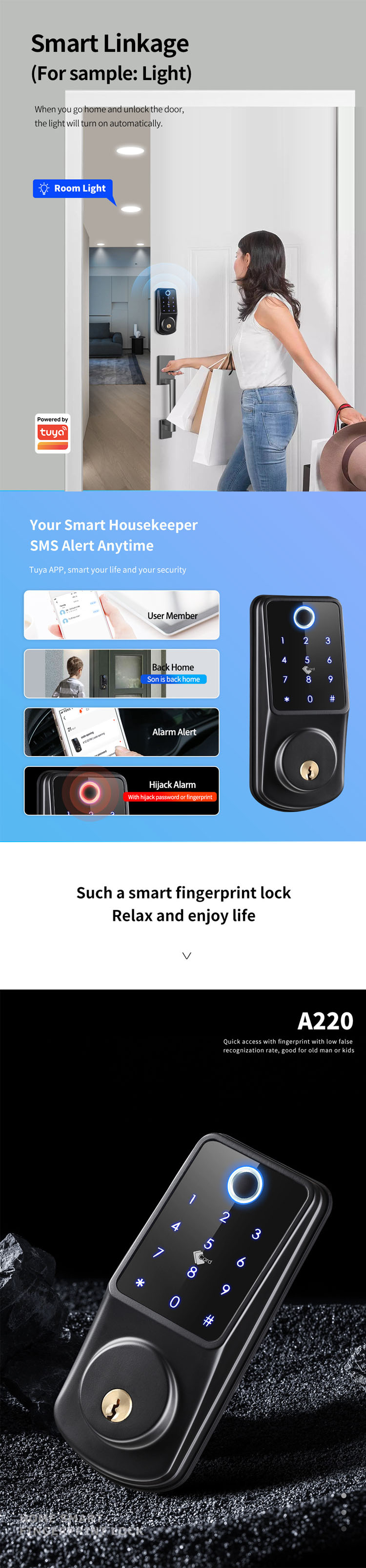 TTLock App Smart Digital Door Lock