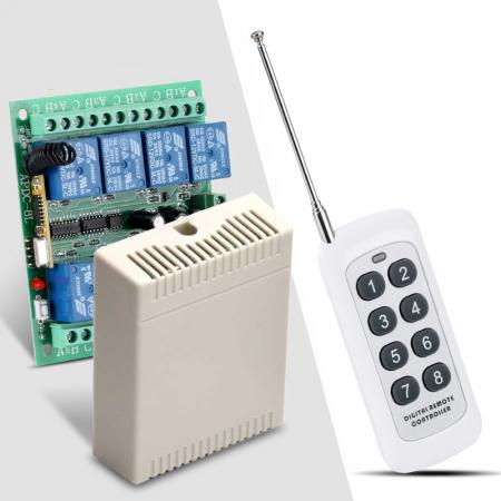 8CH channel RF Wireless Remote Control Switch