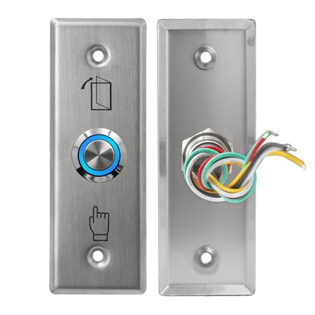 Stainless Steel Exit Button