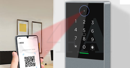 How to generate a QR code through TTlock App for K3Q Standalone access controller?