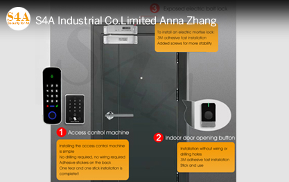 How to Pair Wireless Access Control locks with Button,Locks and access Control?